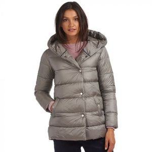 Barbour Women’s Lossie Quilted Jacket, Size 4, Grey